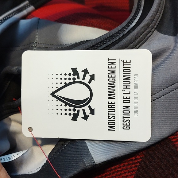 NWT Girls Reebok Reversible Sports Bra - Picture 4 of 4